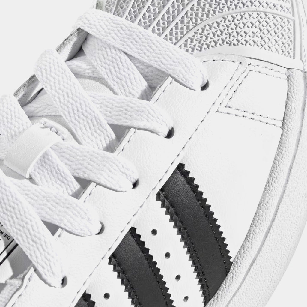 Superstar II Grade School Lifestyle Shoes (White/Black)