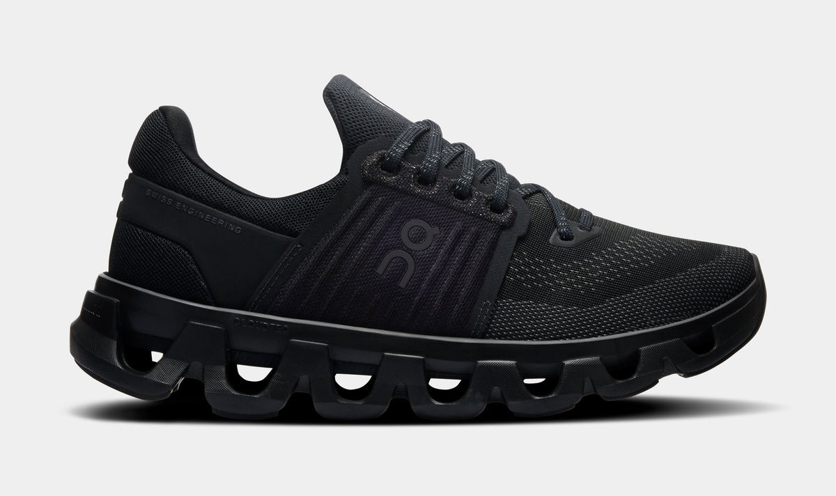 Cloudswift 4 AD Womens Running Shoes (Black/Rock)
