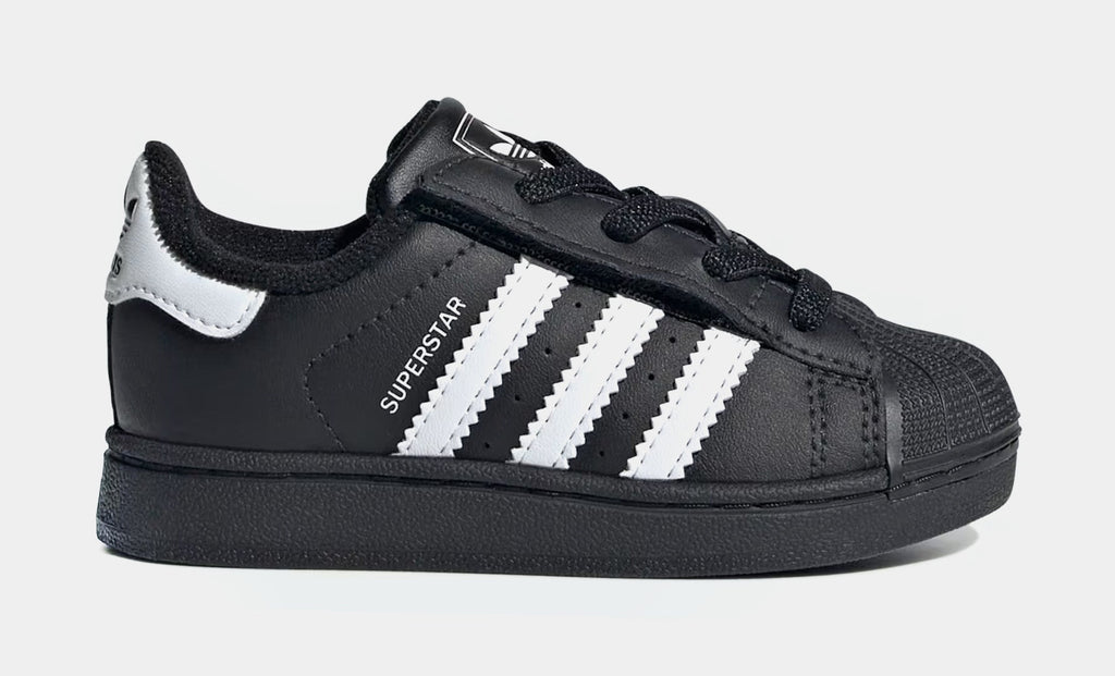 Superstar II Toddler Lifestyle Shoes (Core Black/Cloud White)