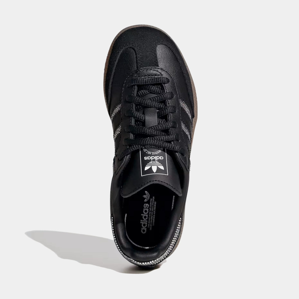Samba OG Preschool Lifestyle Shoes (Core Black/Silver Metallic)