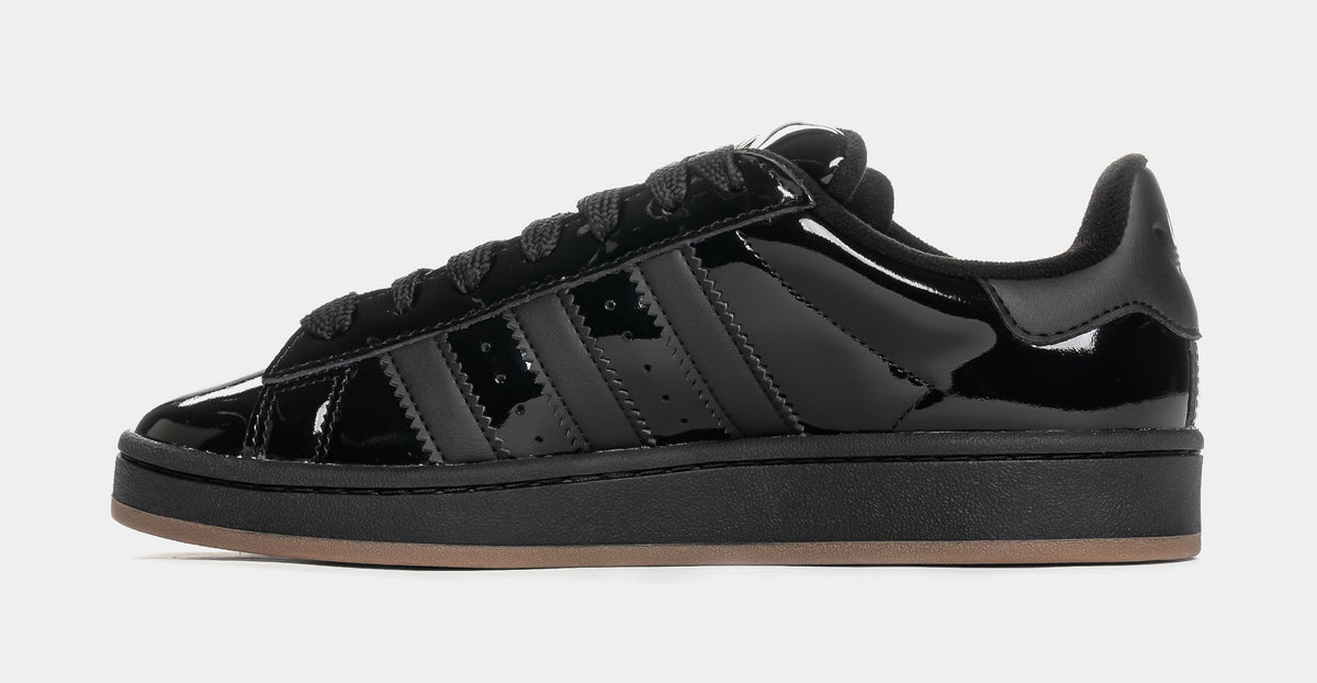 Campus 00s Patent Leather Mens Lifestyle Shoes (Core Black/Core Black)