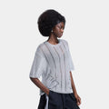 Adilenium Season 5 Silver Knitted Womens Jersey (Antique Silver)