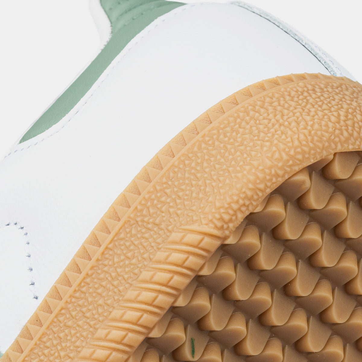Samba OG Grade School Lifestyle Shoes (Cloud White/Silver/Green)