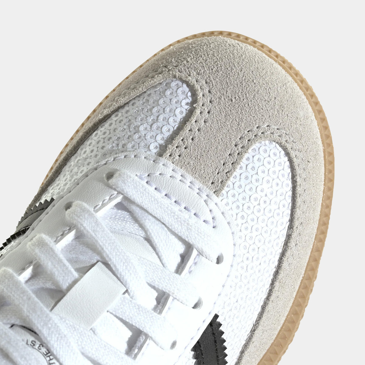 Samba OG Sequin Preschool Lifestyle Shoes (Cloud White/Core Black/Grey One)