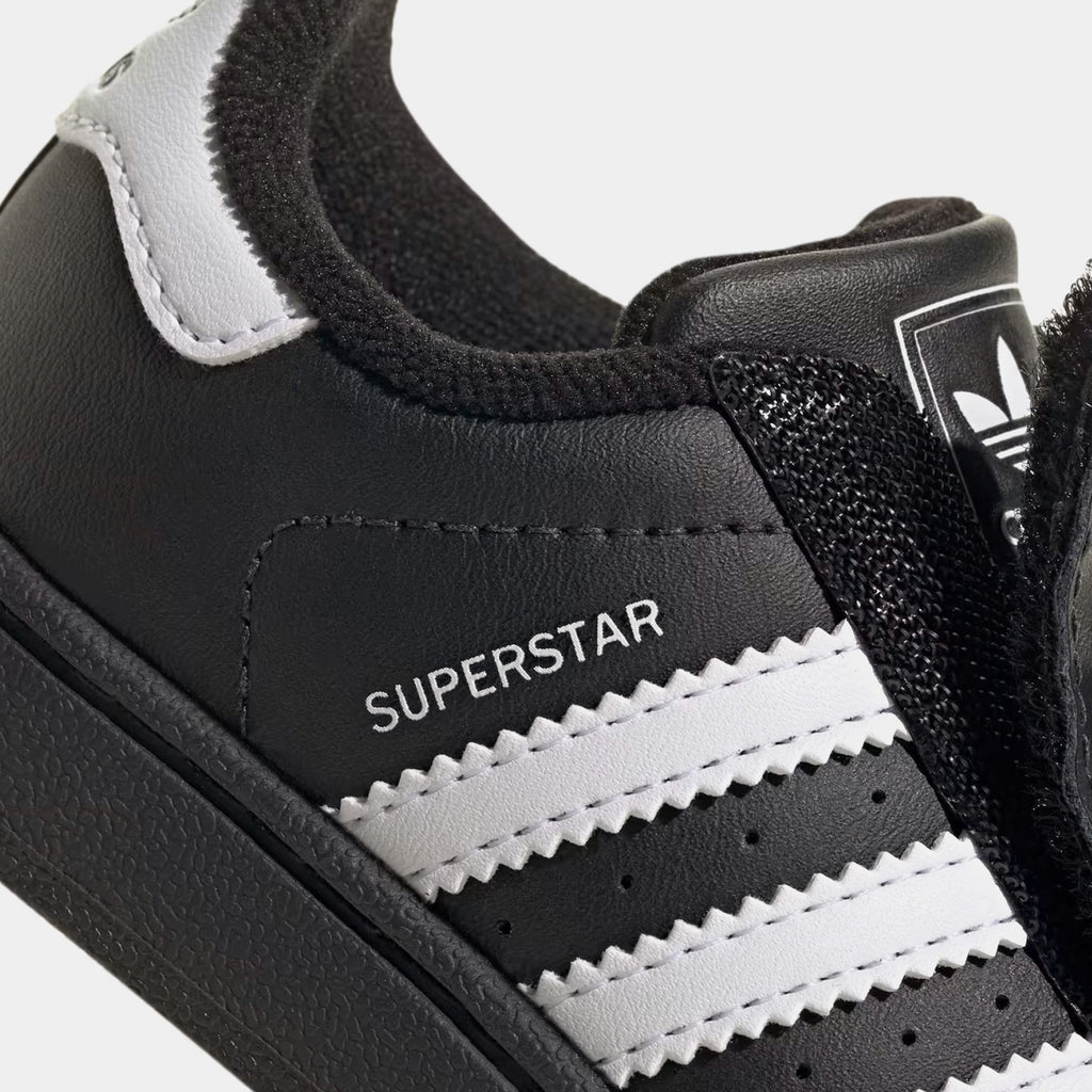 Superstar II Toddler Lifestyle Shoes (Core Black/Cloud White)