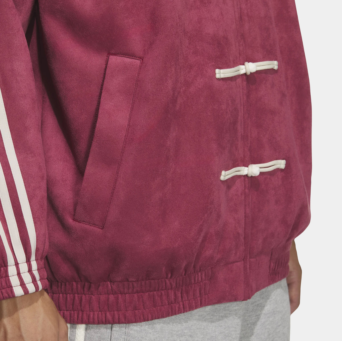 Chinese New Year Mens Jacket (Collegiate Burgundy)