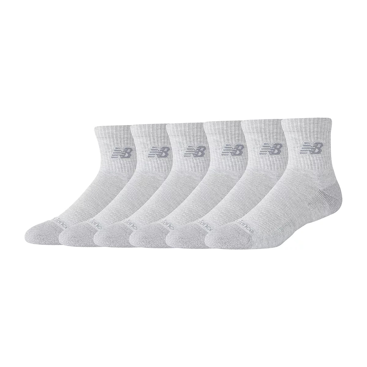 Men's Active QTR Socks 6 Pack