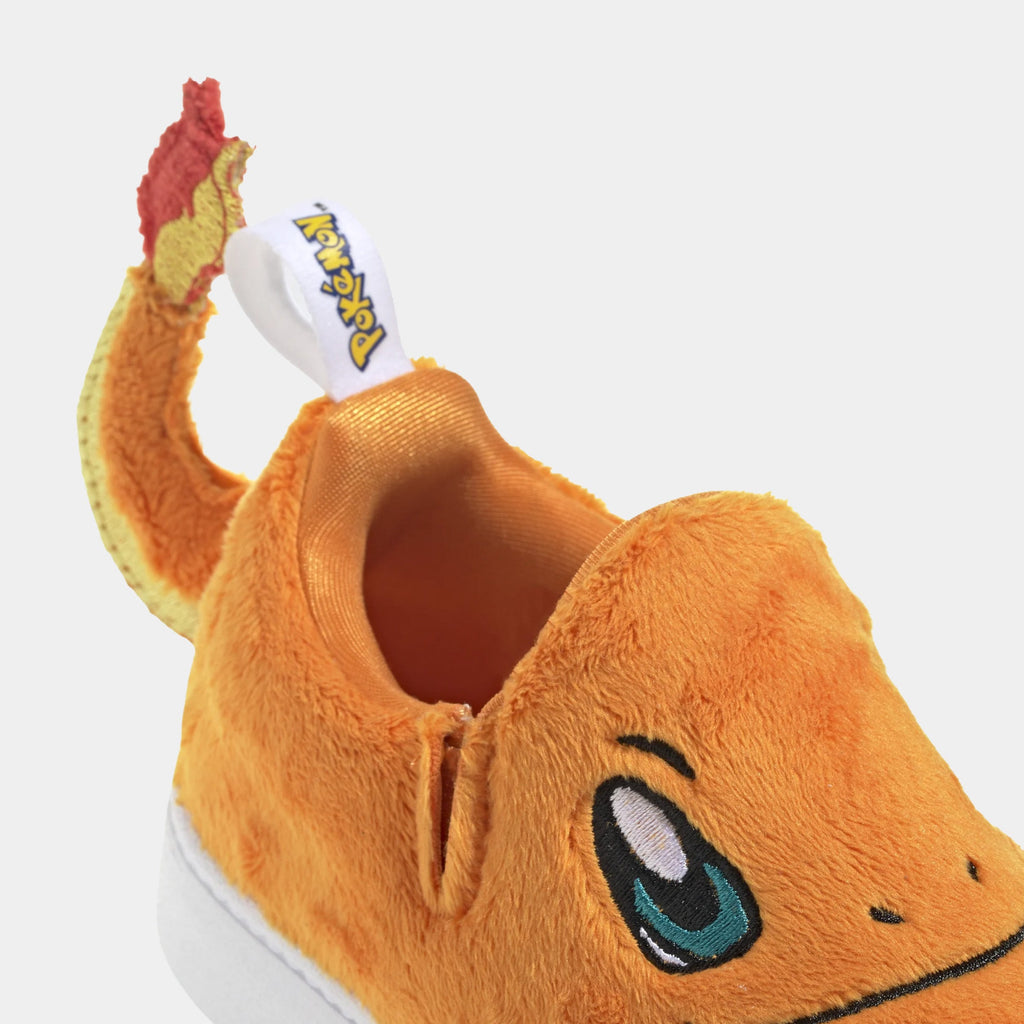 Pokemon x Adidas Superstar Quick On Charmander Preschool Lifestyle Shoes (Orange/C;loud White/Equipment Green)