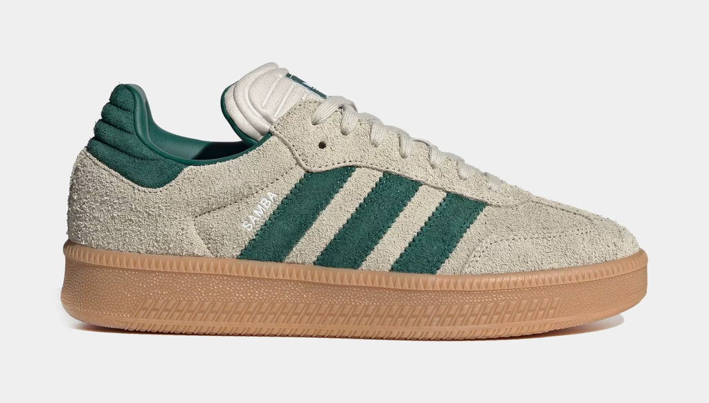 Samba XLG Mens Lifestyle Shoes (Putty Grey/Collegiate Green/Gum) Final Sale