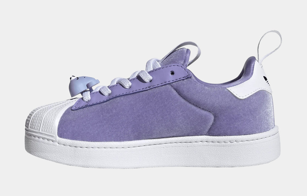 Care Bears Superstar Quickon Preschool Lifestyle Shoes (Light Purple/Cloud White/Core Black)