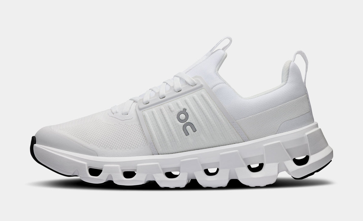 Cloudswift Grade School Running Shoes (White)