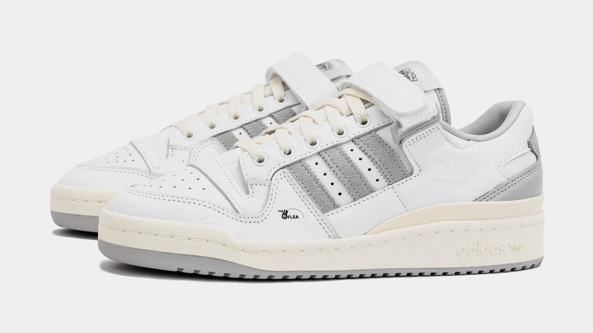 Shoe Palace Exclusive Forum 84 Low The Flea Mens Lifestyle Shoes (White/ Grey Two/ Core Black)