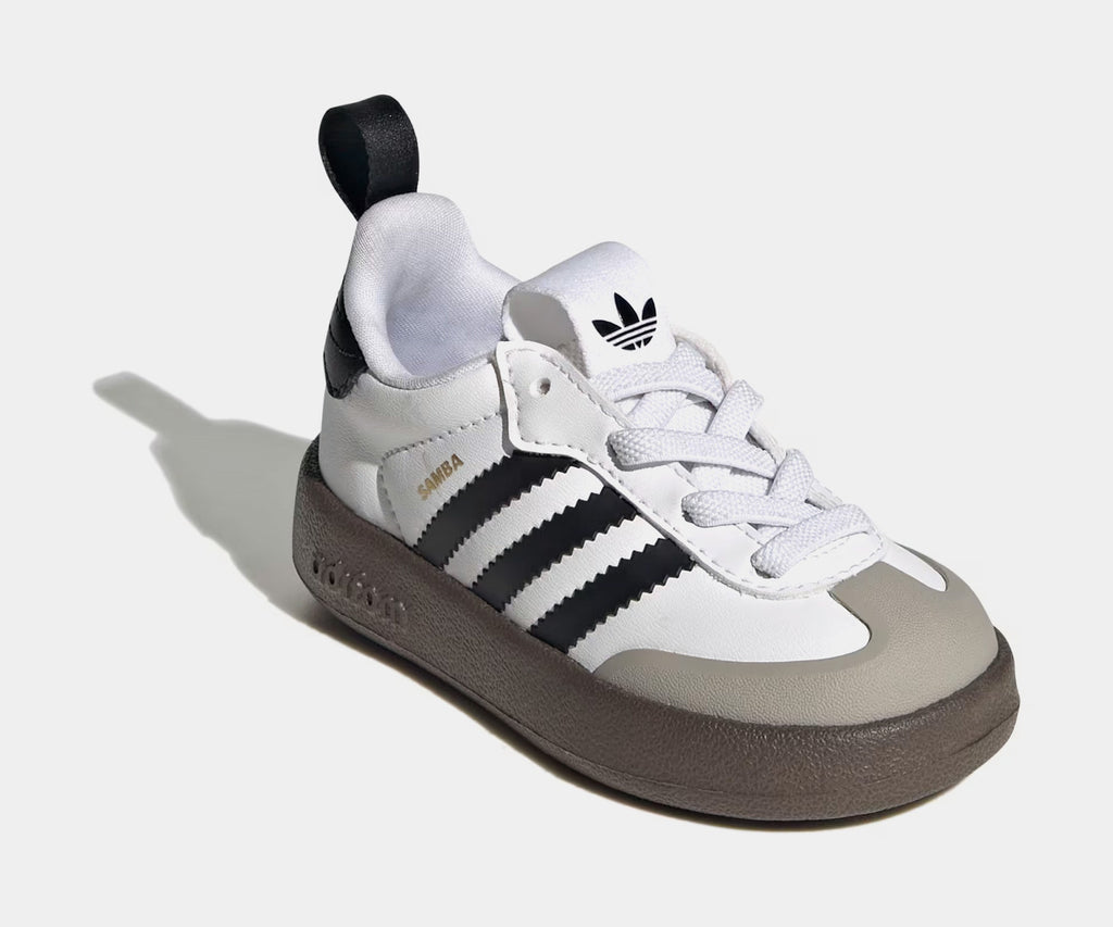 Adifom Samba 360 Infant Toddler Lifestyle Shoes (Cloud White/Core Black/Clear Granite)