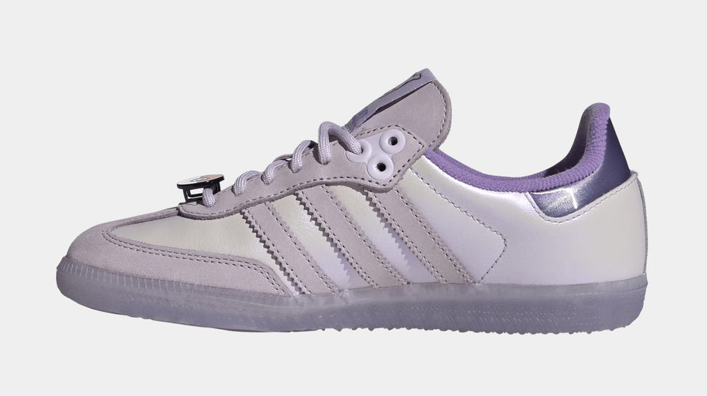 Pokemon x Adidas Samba OG Mewtwo Grade School Lifestyle Shoes (Ice Lavender/Ice Lavender/Violet Fusion)