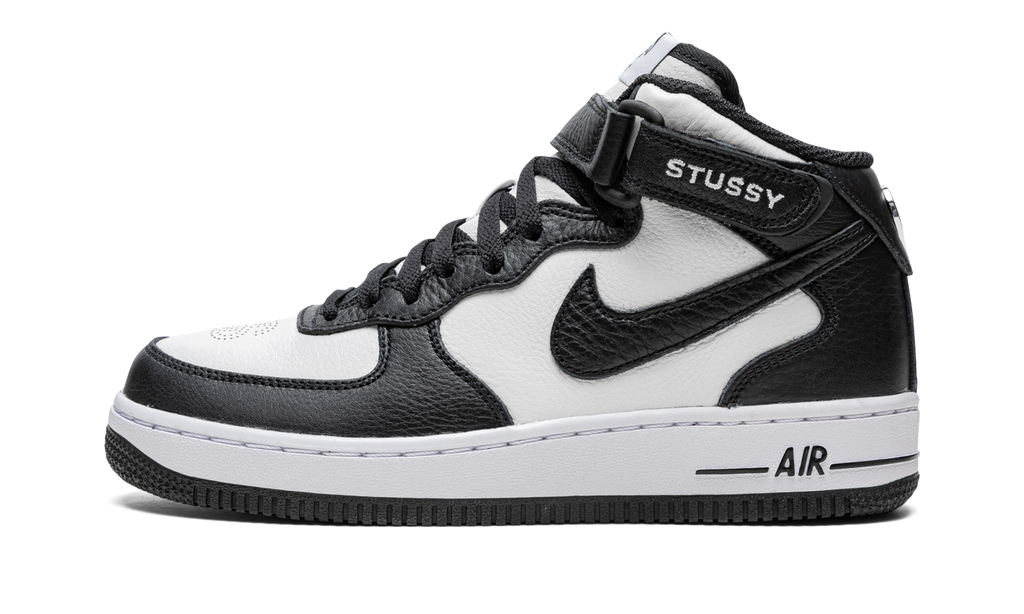 Air Force 1 Mid "Stussy - Light Bone Black" DJ7840 002